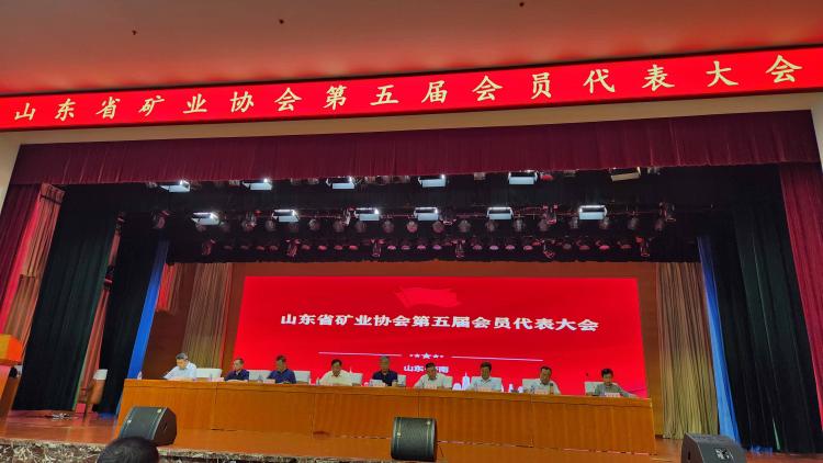 我单位参加山东省矿业协会第五届会员代表大会
