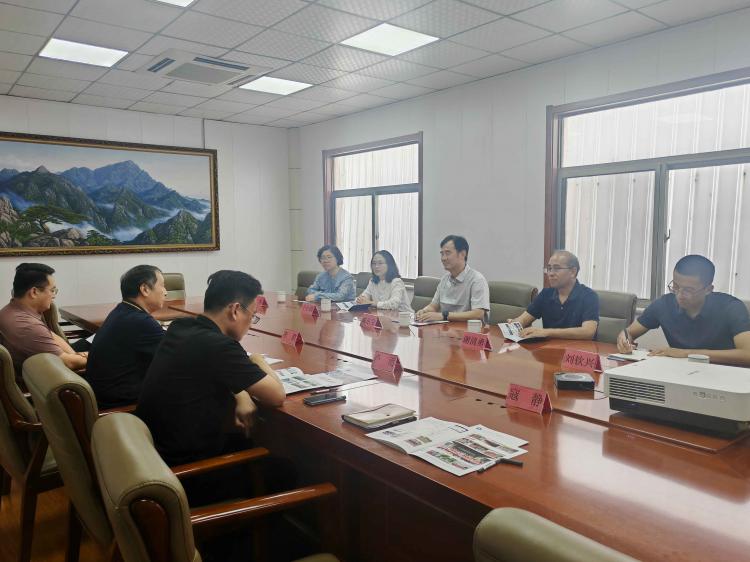 深化校企合作 共促人才共育——山东科技大学资源与环境学院一行莅临我司交流座谈